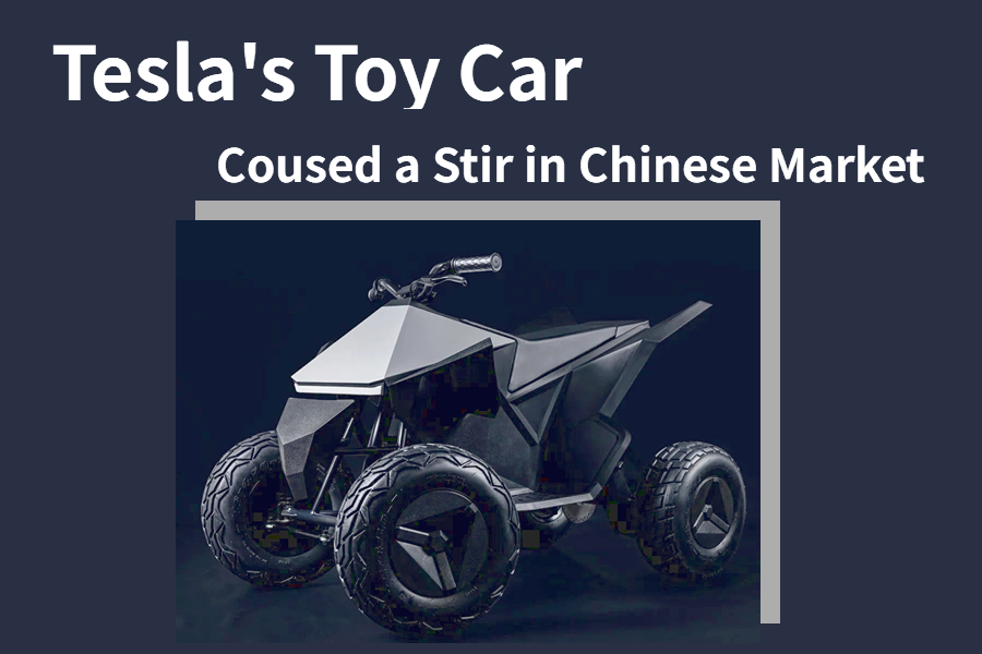 Tesla's Toy Car Coused a Stir in Chinese Market!